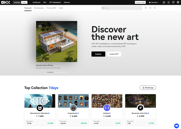 OKX NFT marketplace