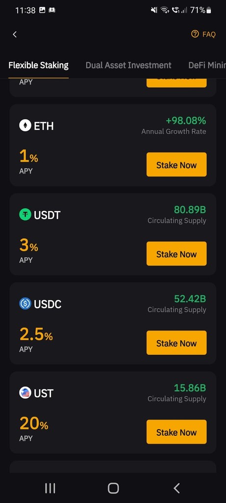 Bybit staking