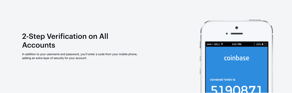 Coinbase 2-Step verification